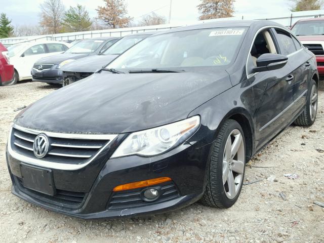 WVWGU73C89E534204 - 2009 VOLKSWAGEN CC VR6 4MO BLACK photo 2