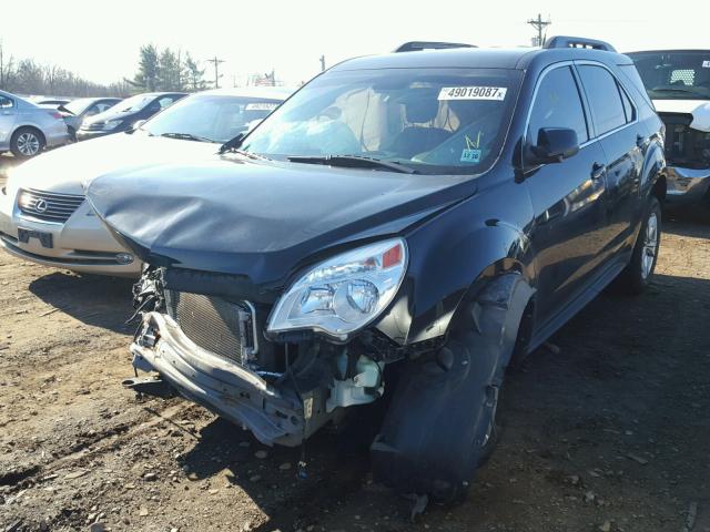 2GNALPEKXC1204853 - 2012 CHEVROLET EQUINOX LT BLACK photo 2