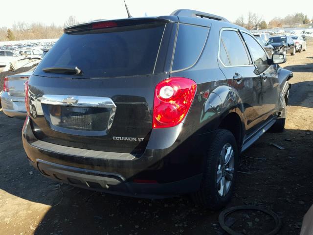 2GNALPEKXC1204853 - 2012 CHEVROLET EQUINOX LT BLACK photo 4