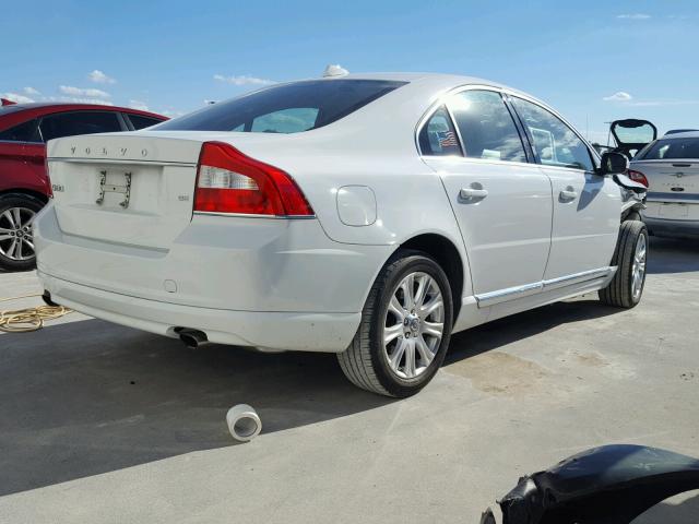 YV1982AS6A1129006 - 2010 VOLVO S80 3.2 WHITE photo 4