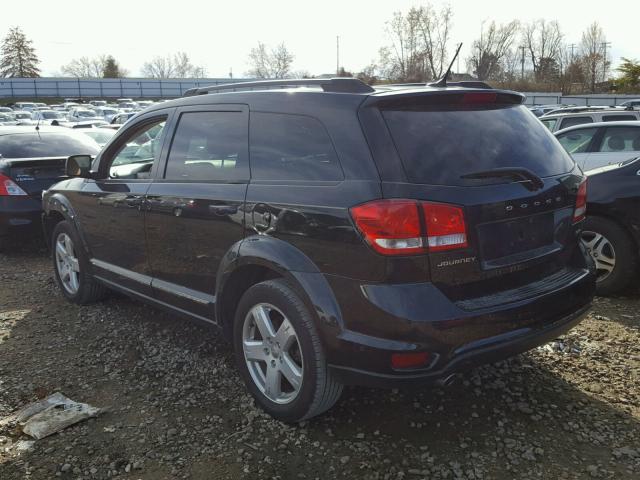 3C4PDCBG8CT353348 - 2012 DODGE JOURNEY SX BLACK photo 3