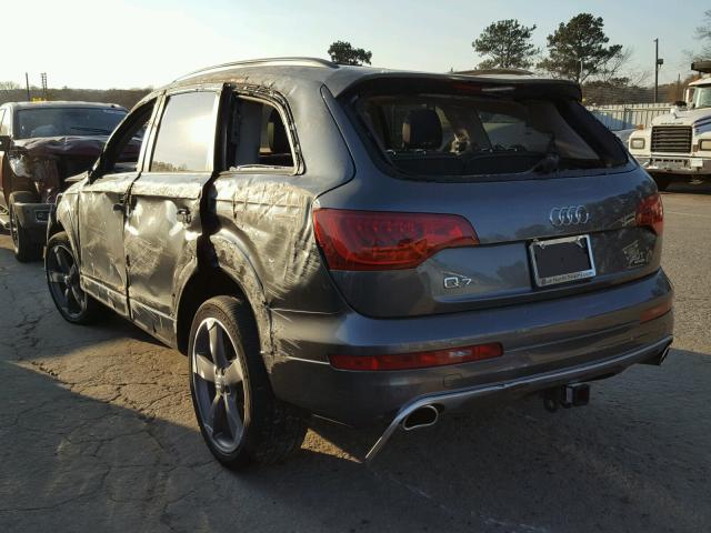 WA1LGAFE8FD019022 - 2015 AUDI Q7 PREMIUM GRAY photo 3