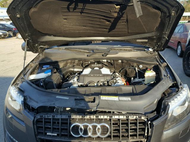 WA1LGAFE8FD019022 - 2015 AUDI Q7 PREMIUM GRAY photo 7