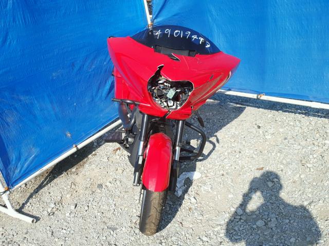 5VPDW36NXE3031185 - 2014 VICTORY MOTORCYCLES CROSS COUN أحمر صورة 9