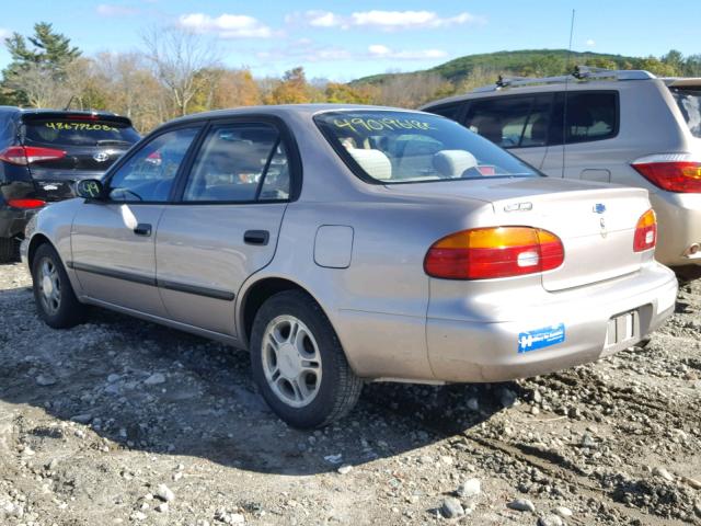 1Y1SK54831Z416097 - 2001 CHEVROLET GEO PRIZM 棕色 照片 3
