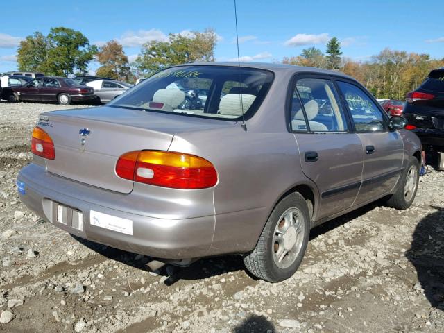 1Y1SK54831Z416097 - 2001 CHEVROLET GEO PRIZM 棕色 照片 4