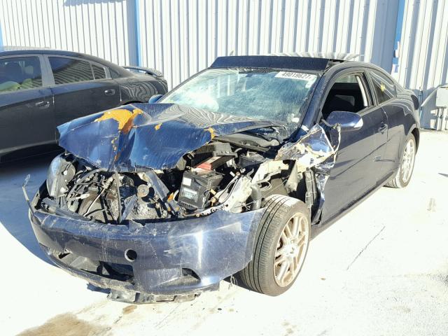 JTKDE177260112229 - 2006 TOYOTA SCION TC BLUE photo 2