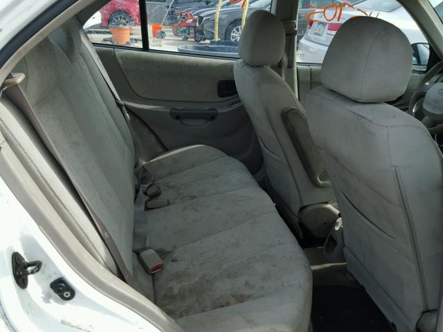 KMHCG45C43U491393 - 2003 HYUNDAI ACCENT GL WHITE photo 6