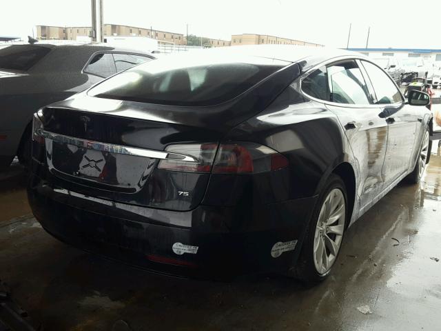 5YJSA1E15HF201340 - 2017 TESLA MODEL S 黑色 照片 4