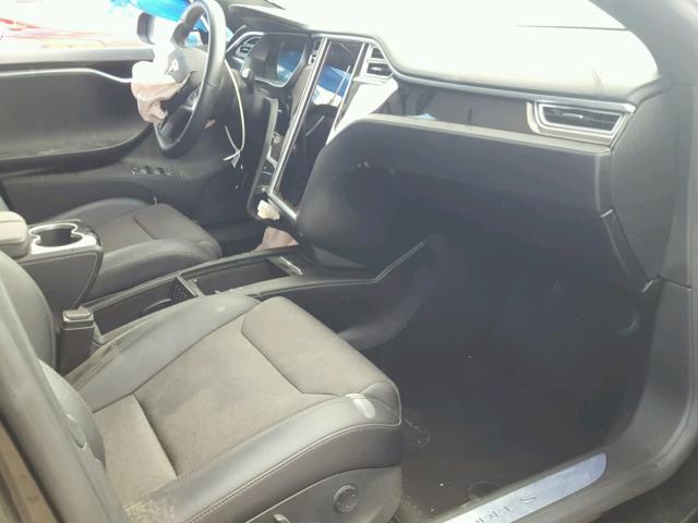 5YJSA1E15HF201340 - 2017 TESLA MODEL S 黑色 照片 5