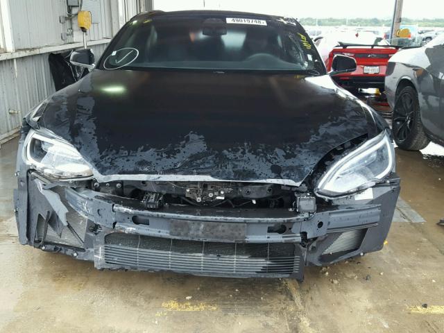 5YJSA1E15HF201340 - 2017 TESLA MODEL S 黑色 照片 9