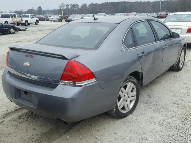 2G1WC58R479172249 - 2007 CHEVROLET IMPALA LT GRAY photo 4