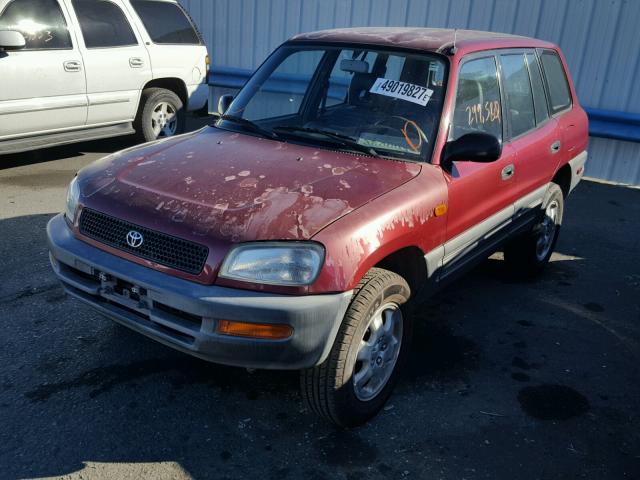 JT3HP10V1V7028554 - 1997 TOYOTA RAV4 RED photo 2