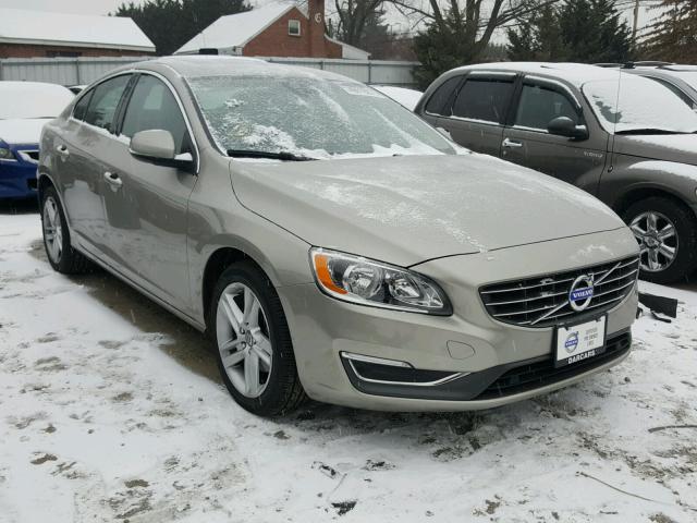 YV126MFCXF2316724 - 2015 VOLVO S60 PREMIE BEIGE photo 1