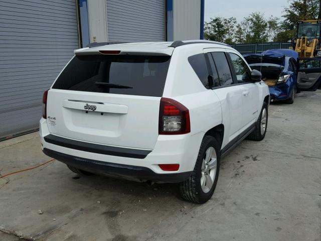 1C4NJDBB6ED774245 - 2014 JEEP COMPASS SP 白色 照片 4