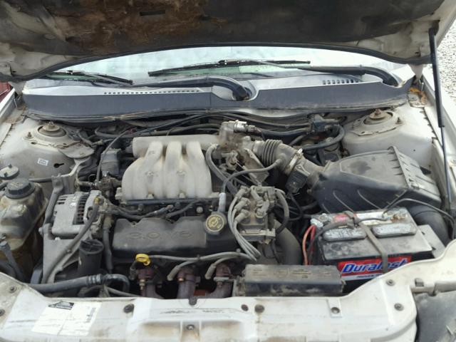 1FAFP55U0YA105566 - 2000 FORD TAURUS SES SILVER photo 7