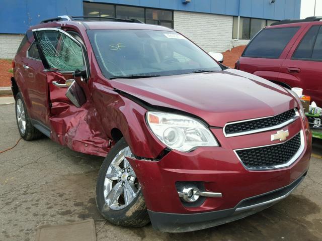 2CNFLFEYXA6333877 - 2010 CHEVROLET EQUINOX LT RED photo 1