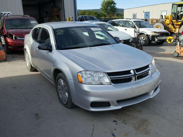 1B3BD4FB5BN586909 - 2011 DODGE AVENGER EX SILVER photo 1