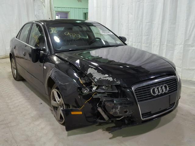 WAUAH78E47A240840 - 2007 AUDI A4 3.2 BLACK photo 1