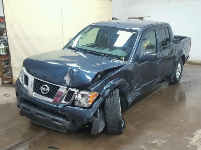 1N6AD0EV6EN772202 - 2014 NISSAN FRONTIER S BLUE photo 2