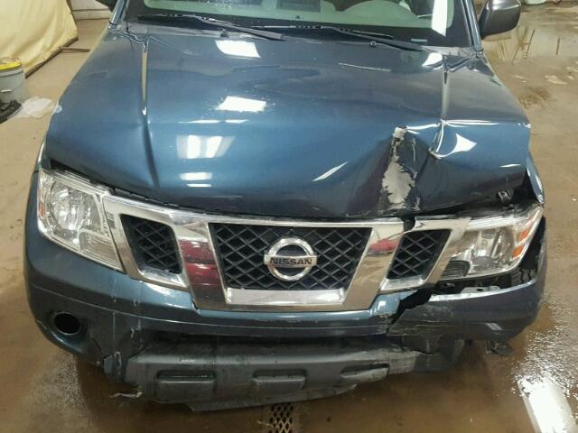 1N6AD0EV6EN772202 - 2014 NISSAN FRONTIER S BLUE photo 7