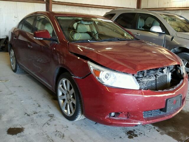 1G4GE5ED3BF100758 - 2011 BUICK LACROSSE C MAROON photo 1