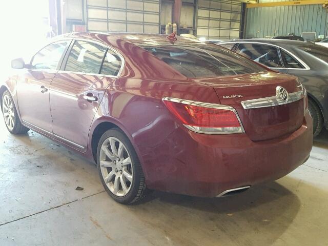 1G4GE5ED3BF100758 - 2011 BUICK LACROSSE C MAROON photo 3