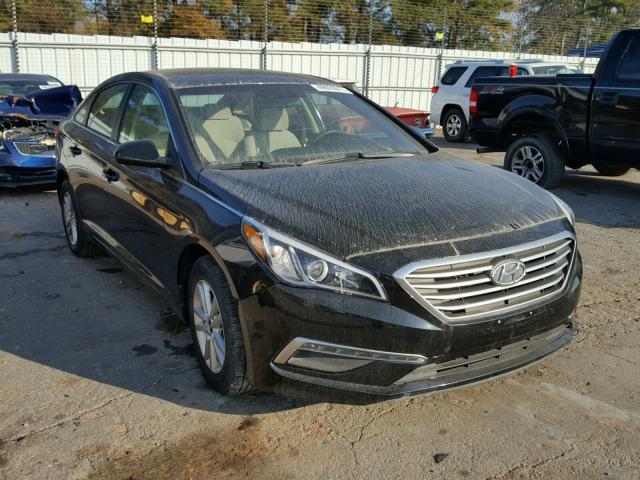 5NPE24AF0FH235567 - 2015 HYUNDAI SONATA SE BLACK photo 1