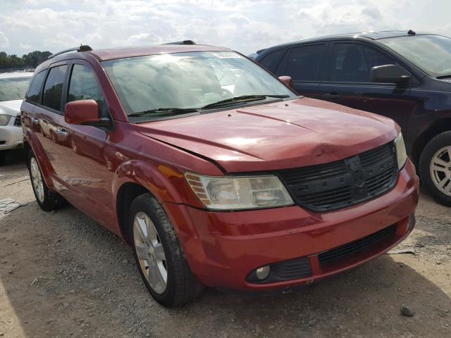 3D4GG67V69T184636 - 2009 DODGE JOURNEY R/ BURGUNDY photo 1