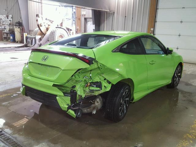 2HGFC4B0XHH303706 - 2017 HONDA CIVIC LX GREEN photo 4