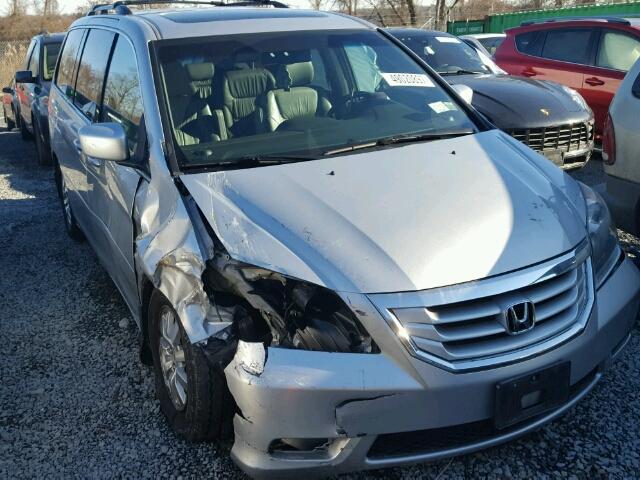 5FNRL3H69AB025751 - 2010 HONDA ODYSSEY EX SILVER photo 1