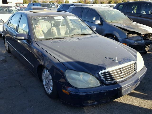 WDBNG75J7YA068649 - 2000 MERCEDES-BENZ S 500 BLUE photo 1