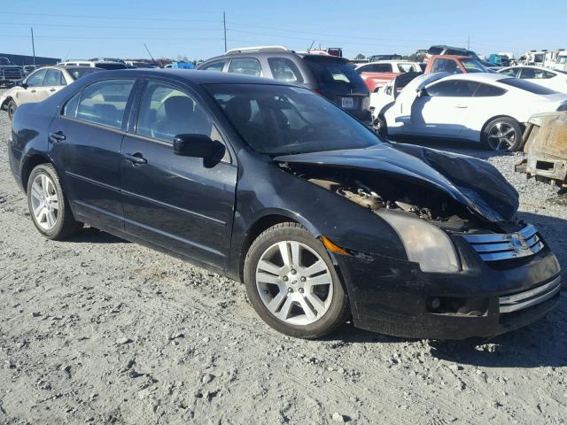 3FAHP07149R216322 - 2009 FORD FUSION SE BLACK photo 1