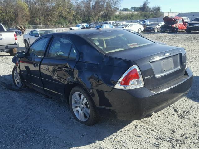 3FAHP07149R216322 - 2009 FORD FUSION SE BLACK photo 3