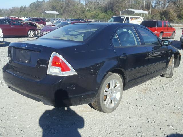 3FAHP07149R216322 - 2009 FORD FUSION SE BLACK photo 4