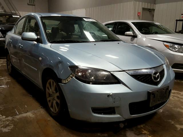 JM1BK32F681804864 - 2008 MAZDA 3 I BLUE photo 1