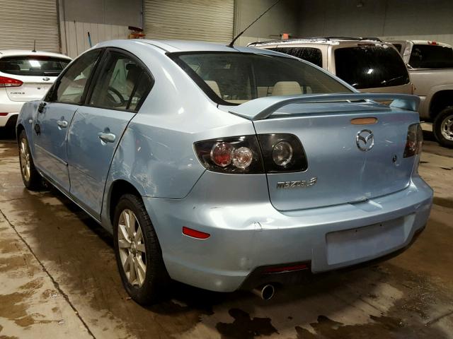 JM1BK32F681804864 - 2008 MAZDA 3 I BLUE photo 3