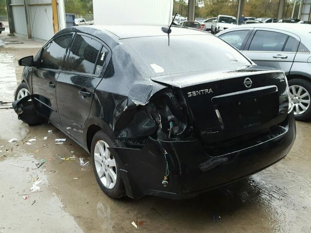 3N1AB61E09L619454 - 2009 NISSAN SENTRA 2.0 BLACK photo 3