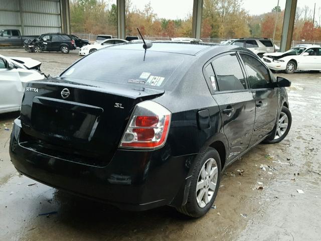 3N1AB61E09L619454 - 2009 NISSAN SENTRA 2.0 BLACK photo 4