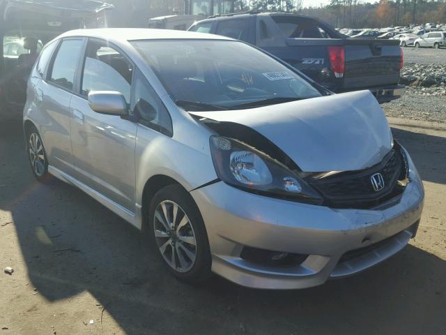 JHMGE8H58DC008820 - 2013 HONDA FIT SPORT SILVER photo 1