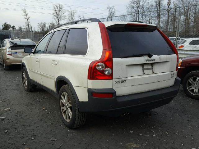 YV4CZ852X61281381 - 2006 VOLVO XC90 V8 WHITE photo 3