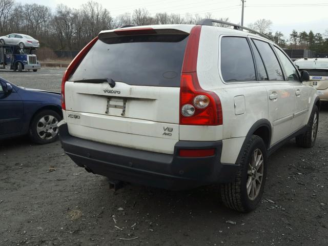 YV4CZ852X61281381 - 2006 VOLVO XC90 V8 WHITE photo 4