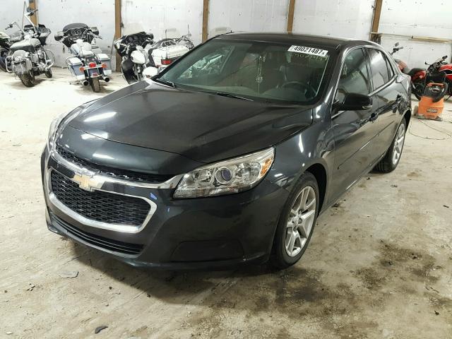 1G11C5SL5EF263596 - 2014 CHEVROLET MALIBU 1LT CHARCOAL photo 2