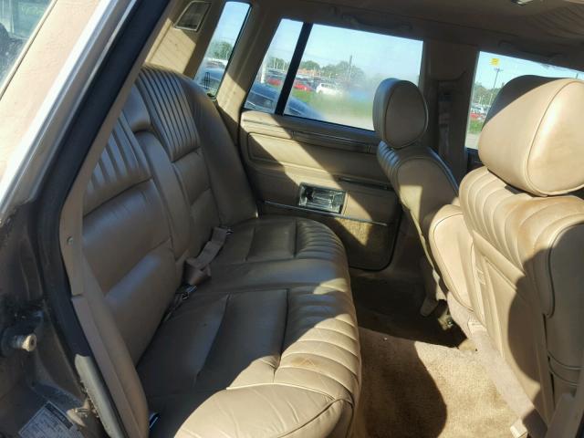 1LNBM81F5KY725835 - 1989 LINCOLN TOWN CAR BROWN photo 6