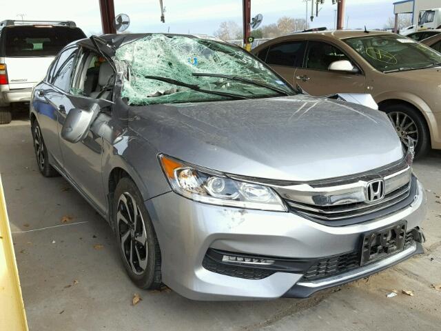 1HGCR2F86GA198715 - 2016 HONDA ACCORD EXL SILVER photo 1