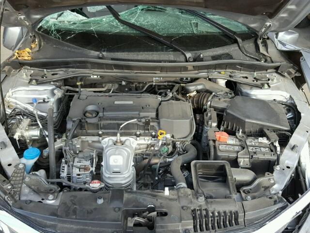 1HGCR2F86GA198715 - 2016 HONDA ACCORD EXL SILVER photo 7