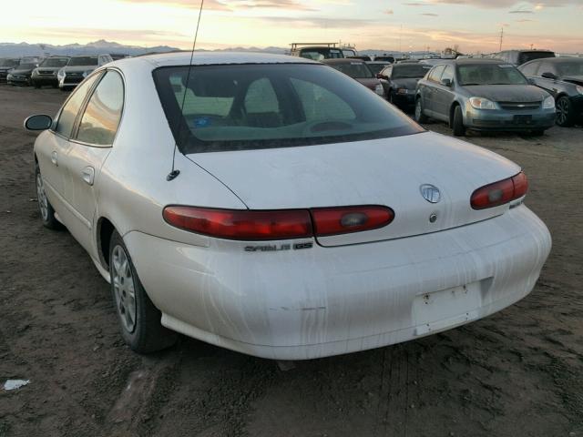 1MEFM50U4XA613515 - 1999 MERCURY SABLE GS WHITE photo 3