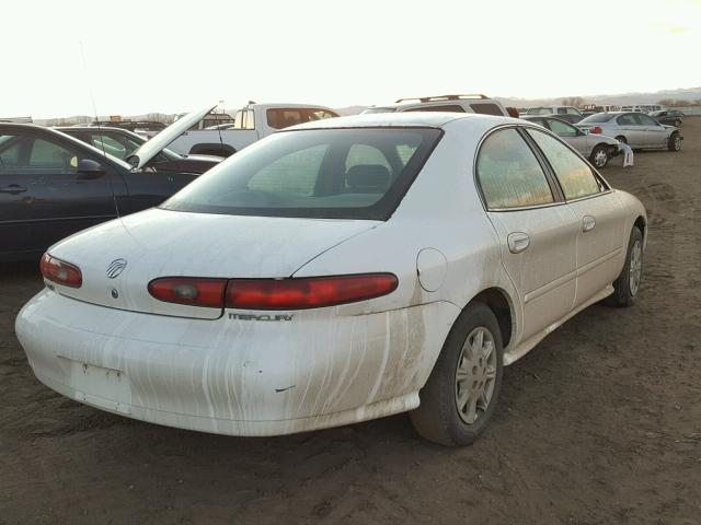 1MEFM50U4XA613515 - 1999 MERCURY SABLE GS WHITE photo 4