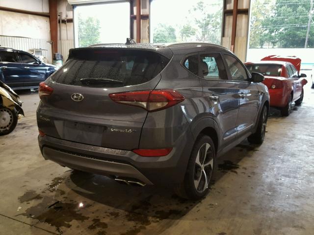 KM8J33A2XGU239678 - 2016 HYUNDAI TUCSON LIM GRAY photo 4