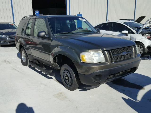 1FMYU60E21UC39853 - 2001 FORD EXPLORER S GREEN photo 1